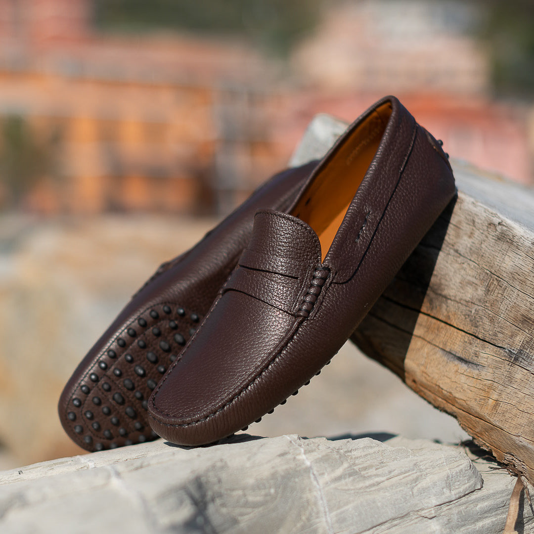 Cheap clearance leather moccasins