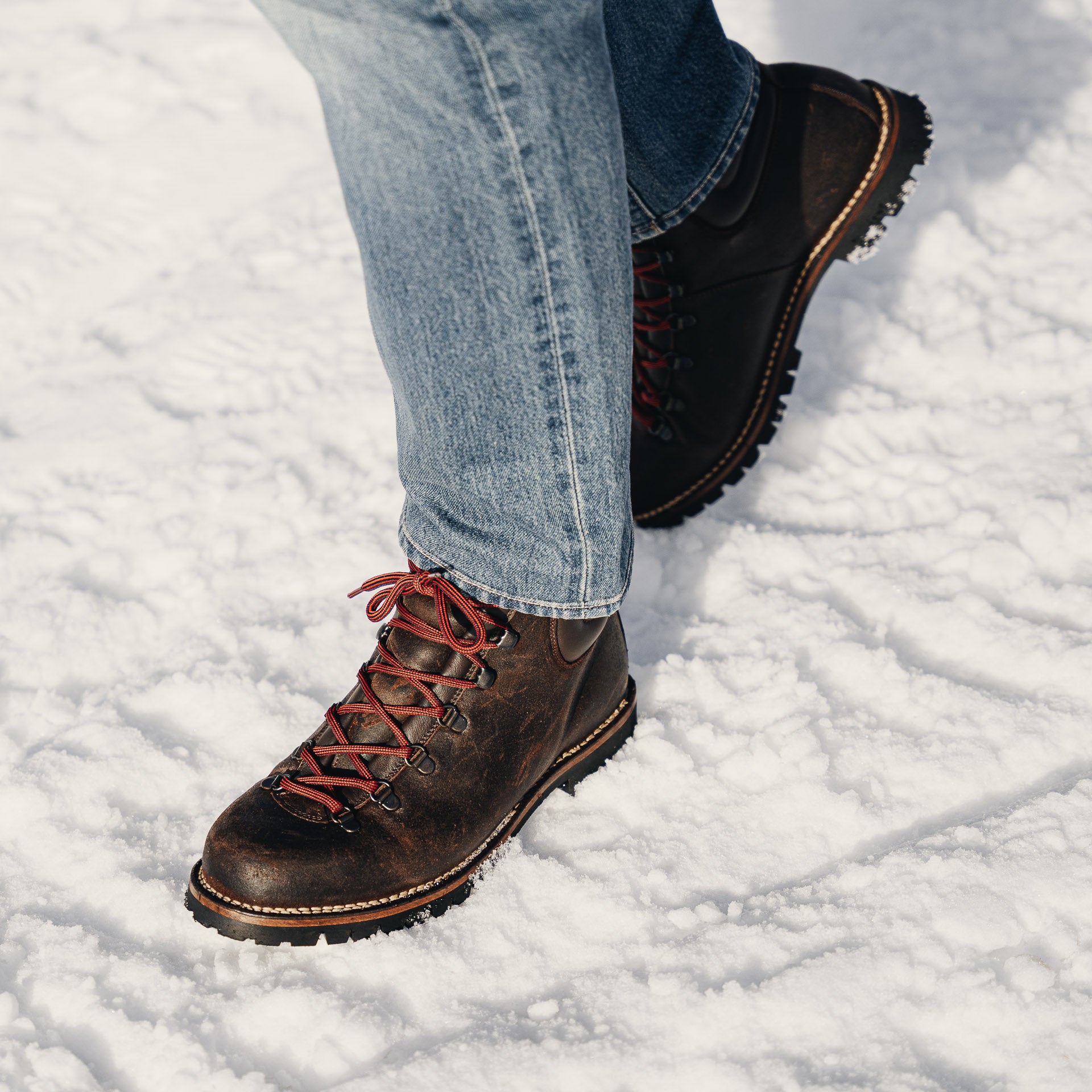 Men s hiking boots in greased suede leather Velasca