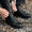 Our black calf leather Buttafoeura laced boots - Wear picture 1
