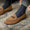 Our natural leather calf leather Ciappacan belgian loafers - Wear picture 1