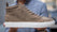Our natural leather calf leather Ghisa sneakers high - Wear picture 3