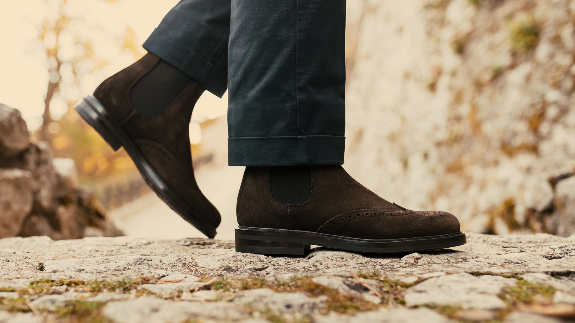 dark brown Chelsea Boots | Velasca