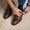 Our natural leather calf leather Moletta double monkstraps - Wear picture 4