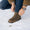 Our natural leather suede leather Resegott hiking boots - Wear picture 3