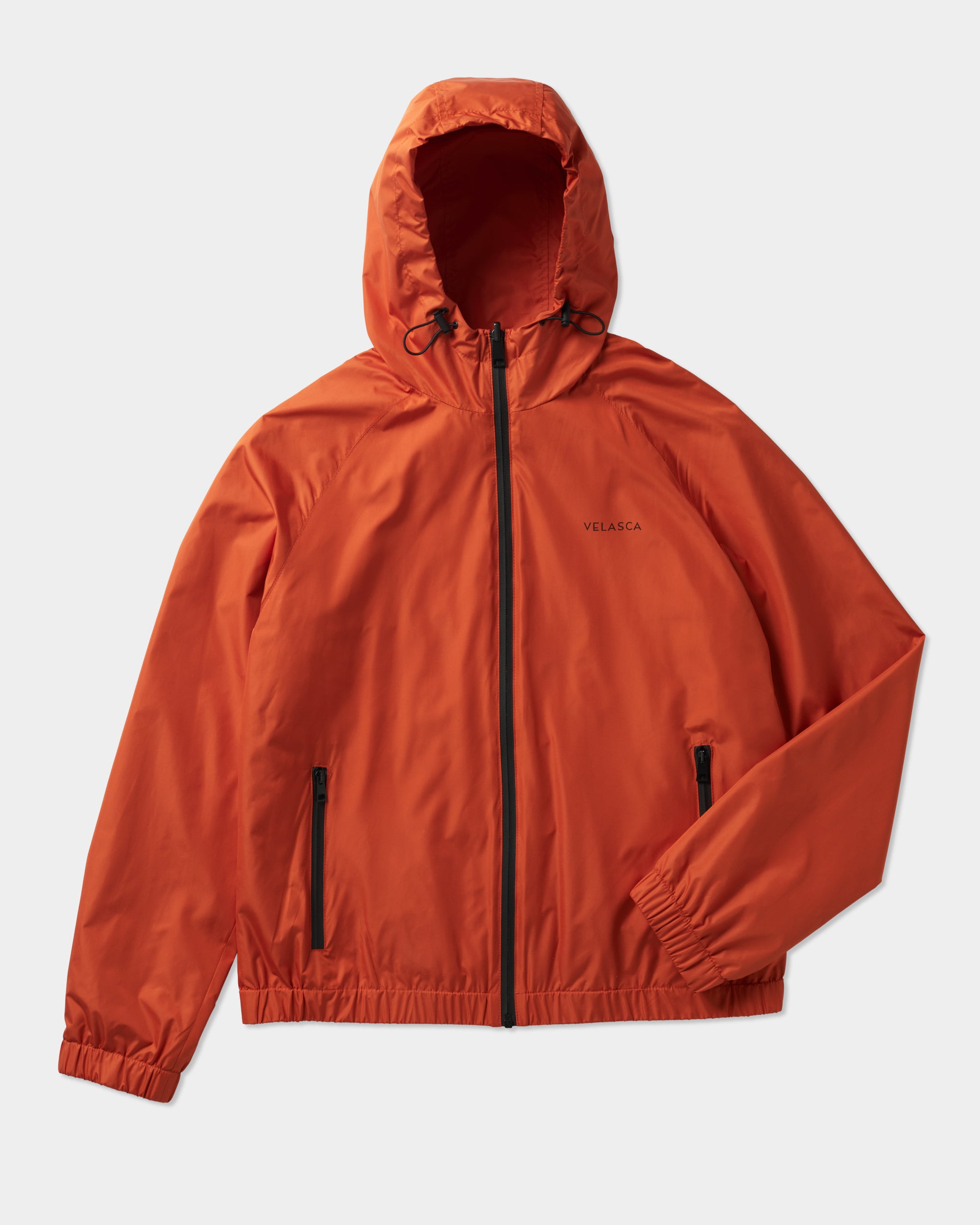 Long hotsell orange raincoat